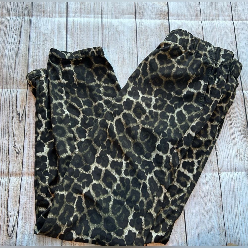 Michael Kors Leopard Print Casual Pant/Loose Pant - Picture 6 of 6
